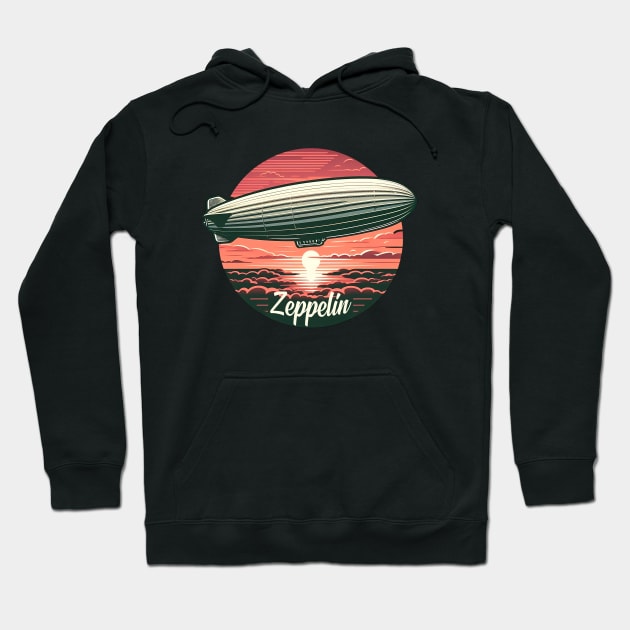 Zeppelin Hoodie by 3coo